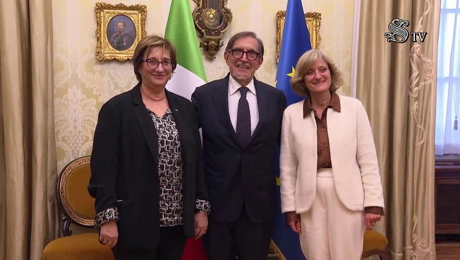 La Russa riceve la nuova presidente dell'UCEI Ottolenghi e l'uscente Di Segni