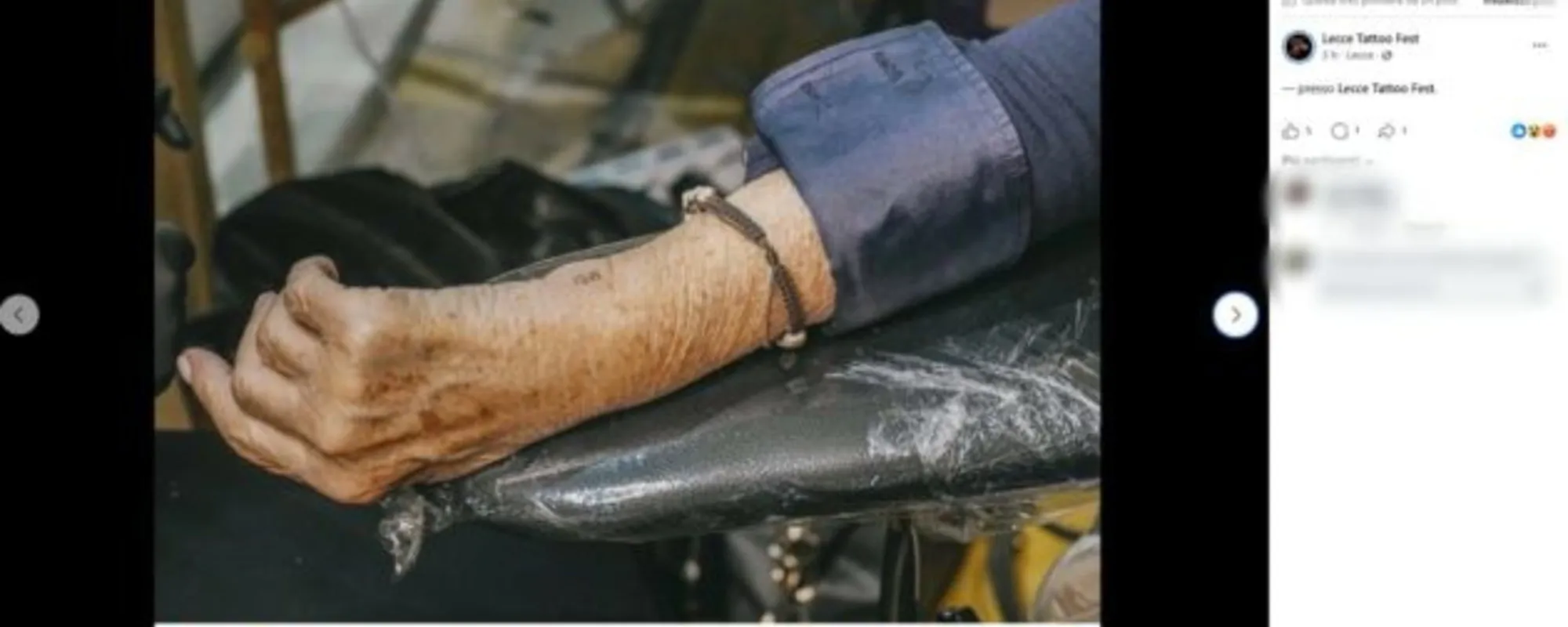 Poli Bortone, il tatuaggio con cui a 83 anni fa impazzire la sinistra