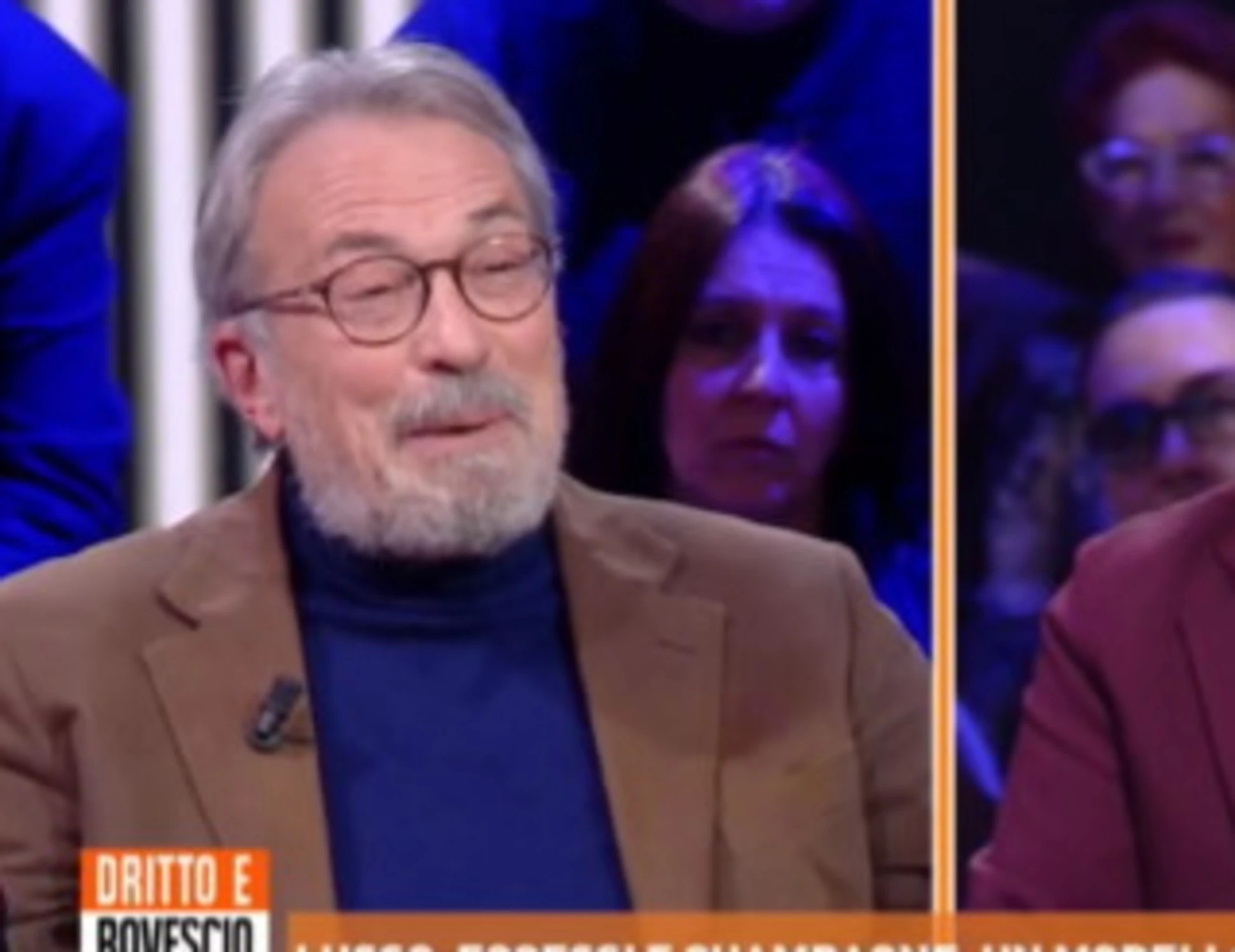 Dritto e Rovescio, Gio Urso umilia Cremaschi: "Forse quando era piccolino..."