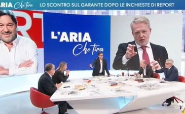 L'Aria Che Tira, Mollicone: "Report? Giornalismo militante"