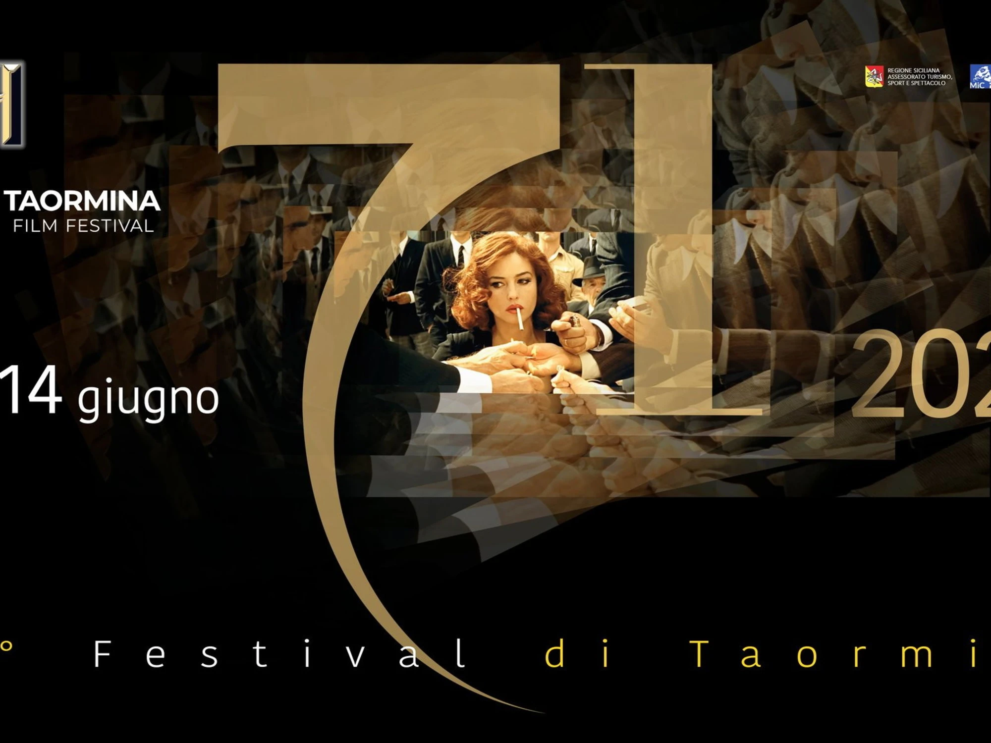 PARATA DI STELLE DAL 10 AL 14 GIUGNO ALLA 71 EDIZIONE DEL TAORMINA FILM FESTIVAL CON LA DIREZIONE ARTISTICA DI TIZIANA ROCCA