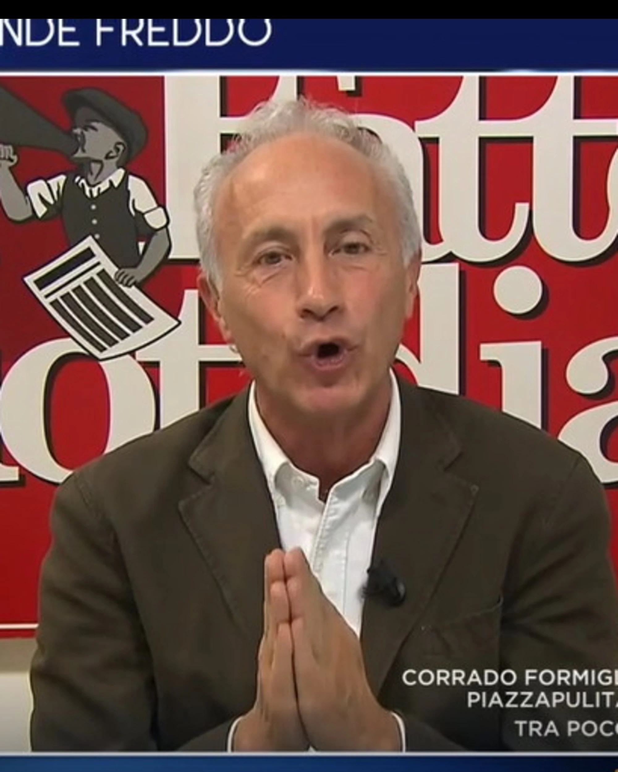 Otto e mezzo, Travaglio stronca Severgnini: "Ma l'hai letto su Topolino?"