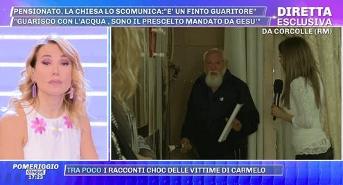 Pomeriggio 5, il santone di Corcolle sconcerta Barbara D'Urso: "Dopo che una lesbica è venuta da me..."