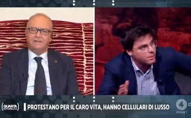 Paolo Romano, pagliacciata Pd: "Allora vado a casa!". E Porro lo ridicolizza: "Una minc***ta"