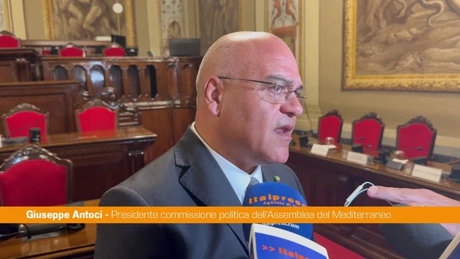 Antoci "Il Mediterraneo è mare di pace e sviluppo, la Sicilia è centrale"