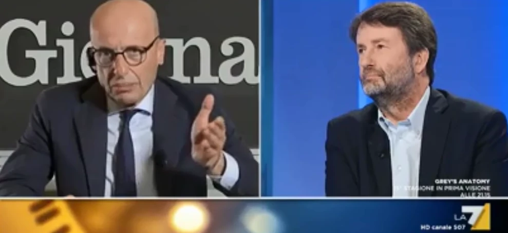 Otto e Mezzo, Alessandro Sallusti contro Franceschini: "Insegnare a lui politica è come insegnare ai gatti"