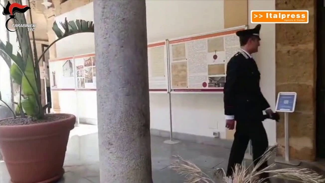 Traffico illecito di beni culturali, operazione dei Carabinieri a Palermo