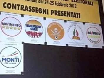 Liste: rubano i loghi a Monti, Grillo e Ingroia