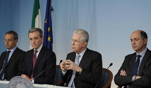 Monti, approvato il decreto per il pagamento dei debiti della Pa verso le imprese