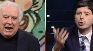 Santoro zittisce Speranza: "Ma come fa a dirlo?"