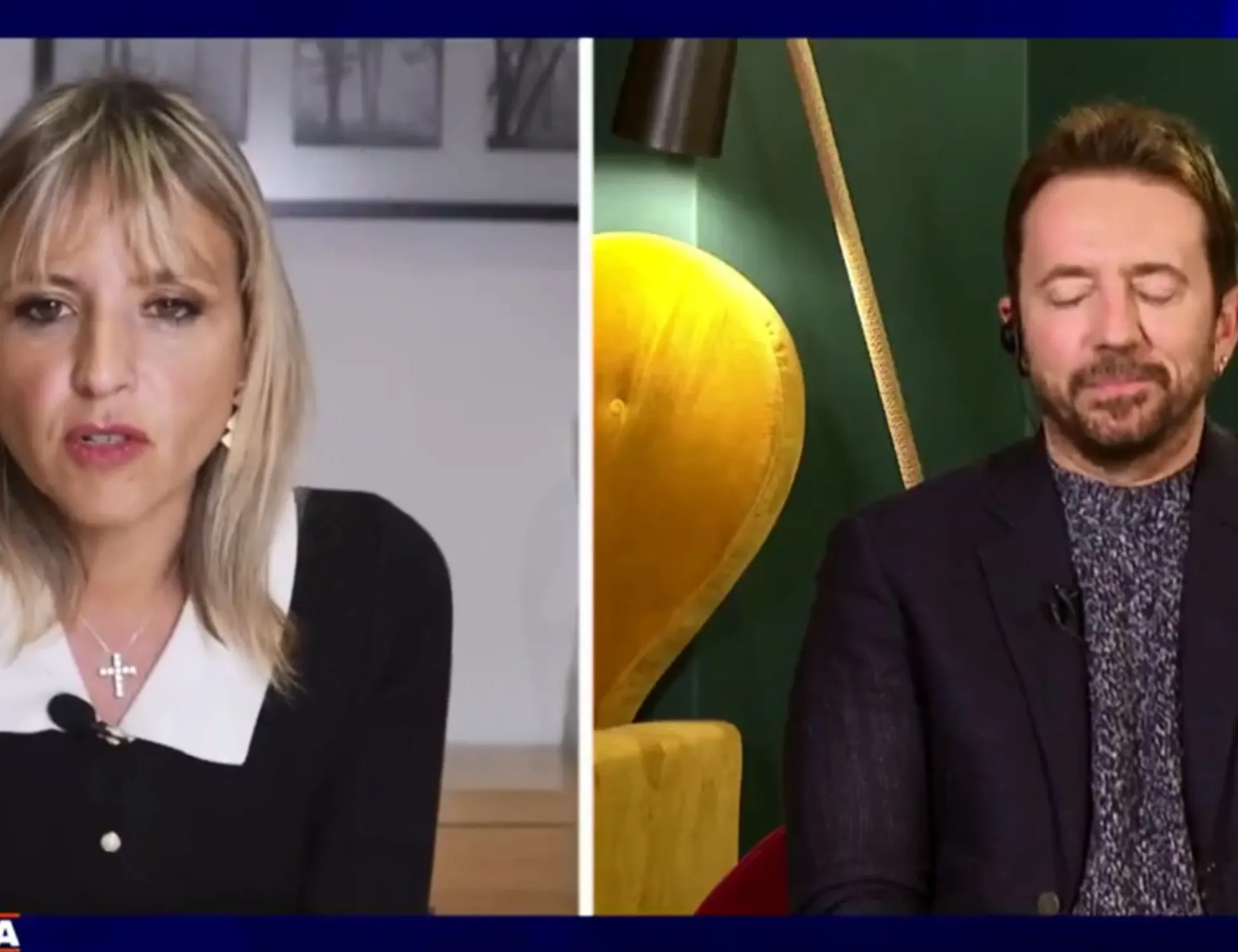 Leggi l'articolo: &quot;E l'A1?&quot;: Sardone gela Scanzi, bastano due parole