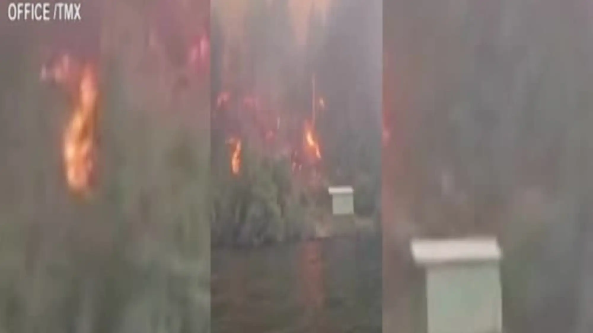 Usa, incendio nella contea di Spokane: l'inferno di fuoco sulle rive del fiume