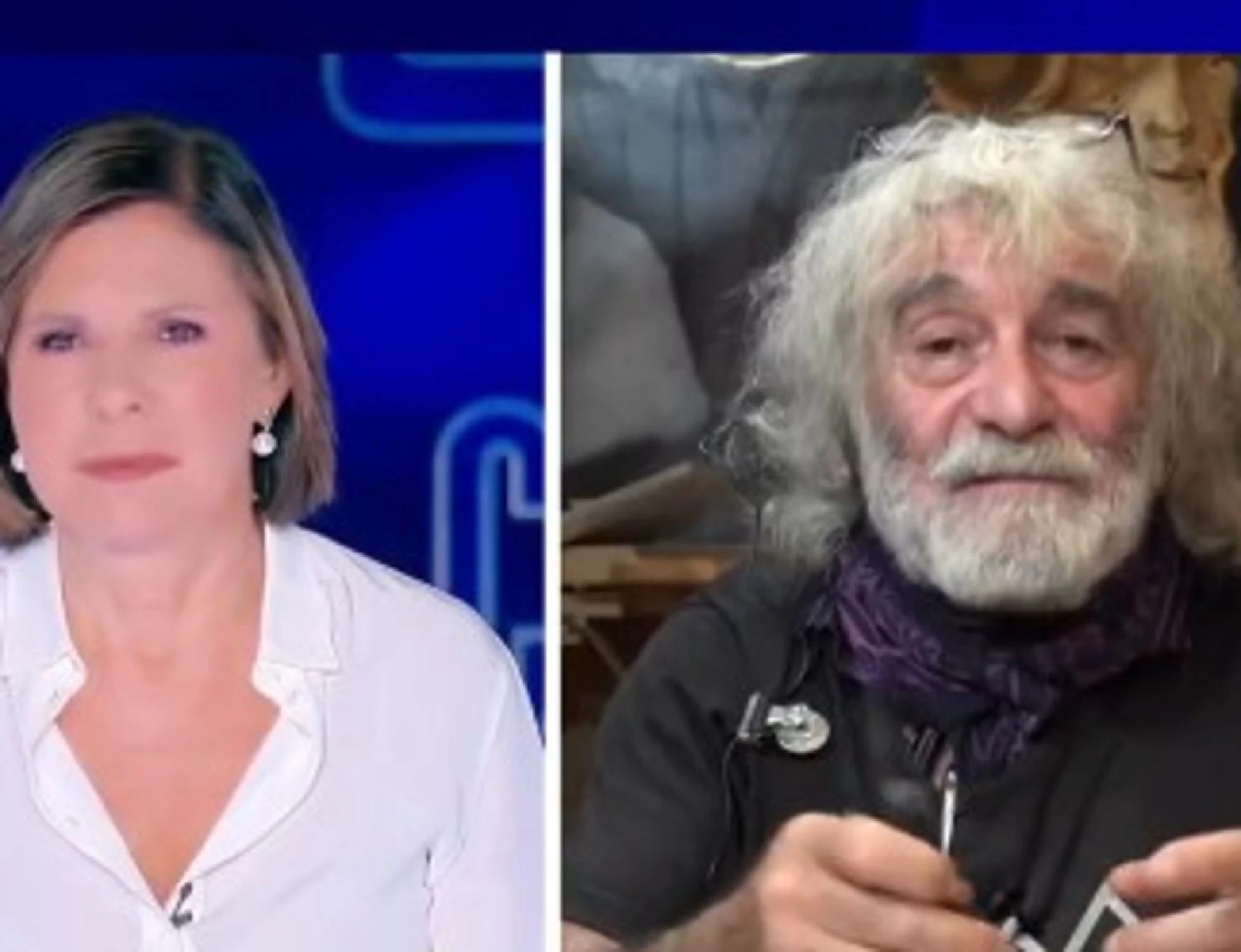È sempre Cartabianca, la profezia di Mauro Corona: "Chi vincerà le prossime elezioni"