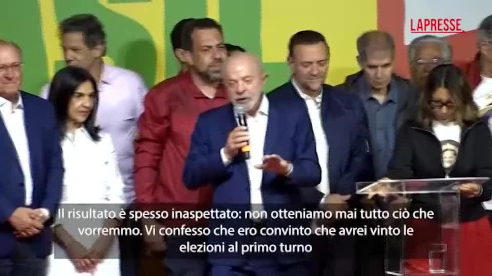 Elezioni in Brasile, Lula ammette la sconfitta al primo turno: "Risultato inaspettato"
