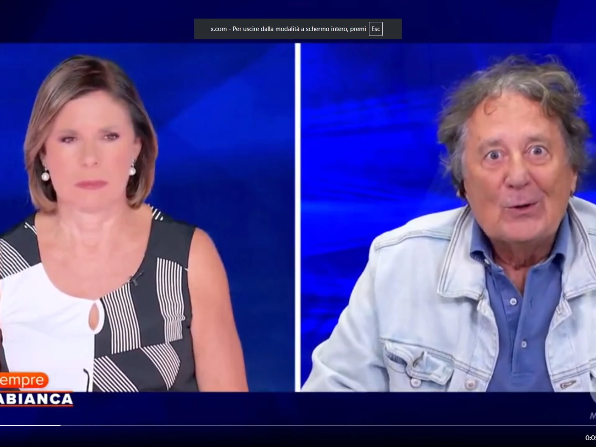È sempre cartabianca, Tajani smonta Iacchetti in diretta: "È un bugiardo!"