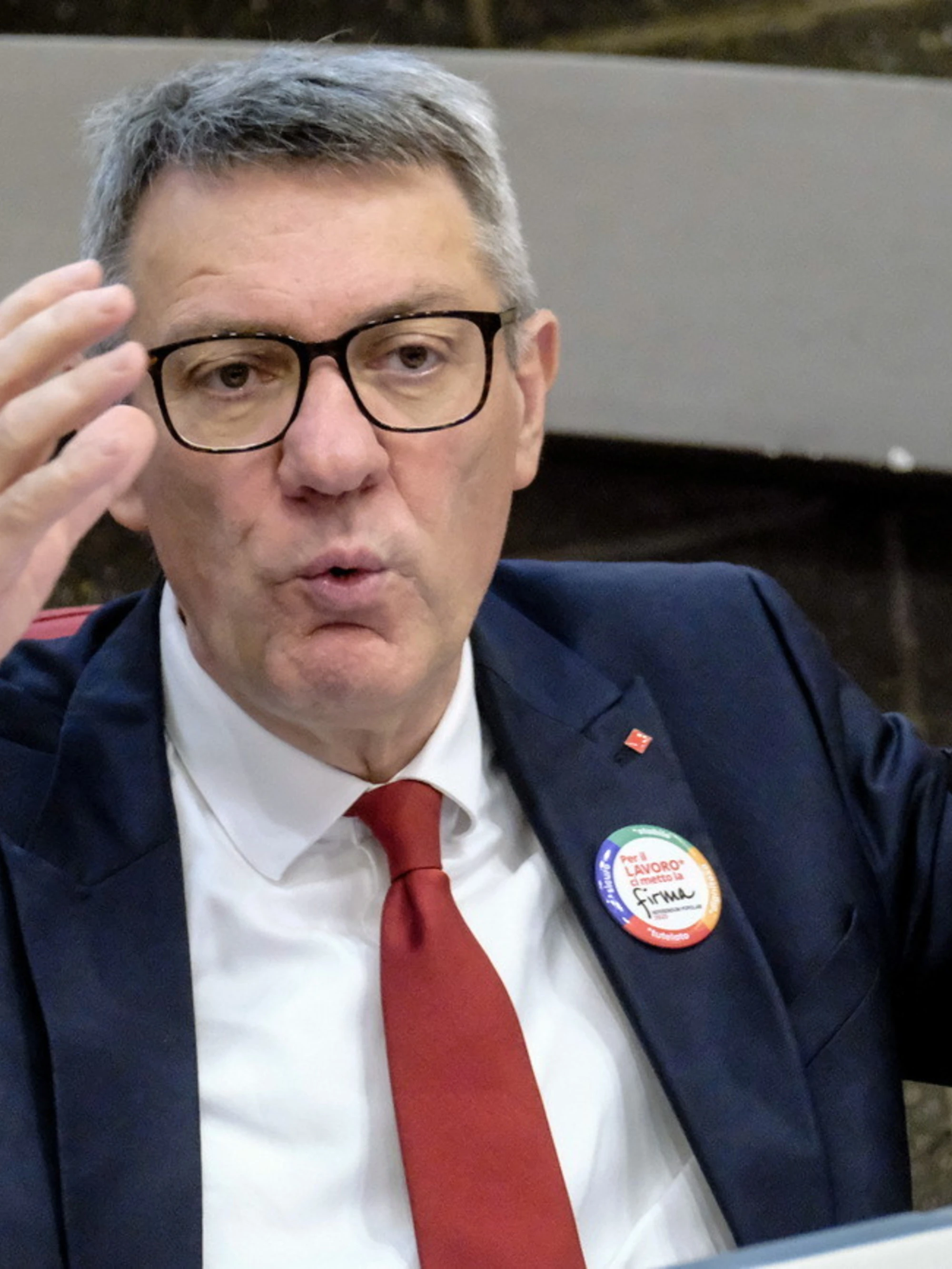 Landini ancora contro il governo: "Svolta autoritaria e antisociale"