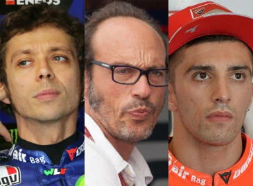 Andrea Iannone insultato e minacciato di morte dopo il sorpasso a Valentino Rossi, Guido Meda sbrocca: &quot;Idioti&quot;