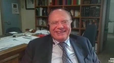 L'aria che tira, "la cagnetta". Guardate la faccia di Massimo Galli: imbarazzo totale
