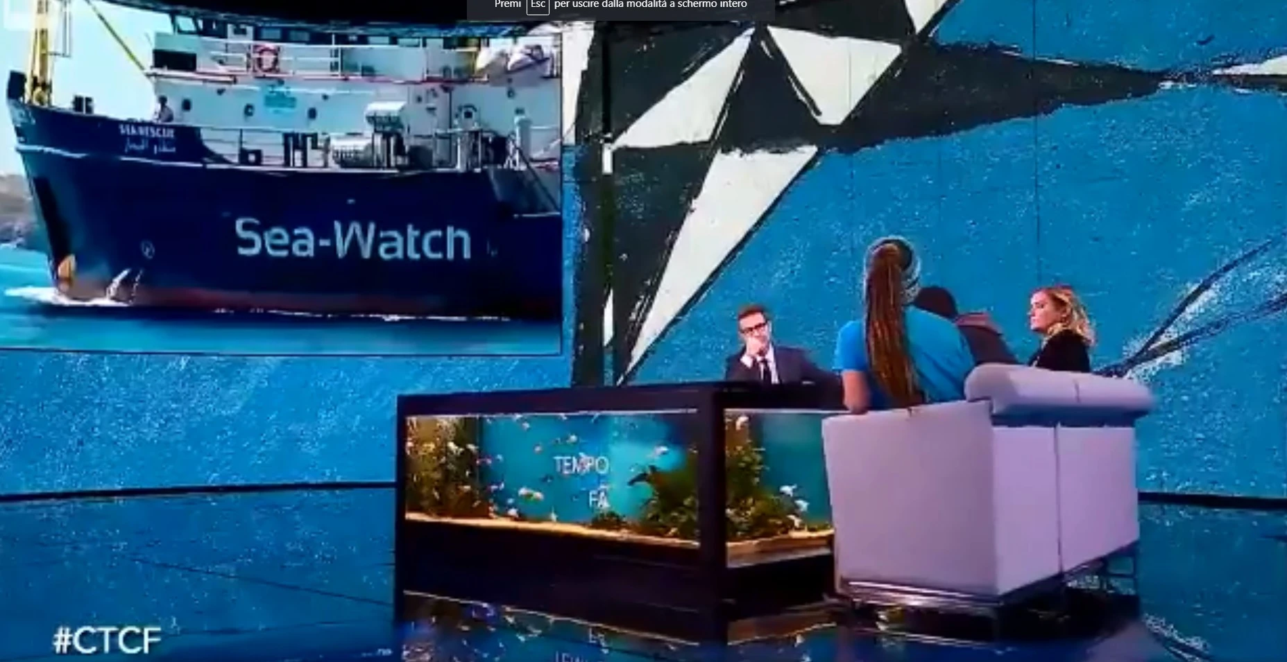 Carola Rackete a Che tempo che fa, Salvini e Meloni contro Fabio Fazio: pesantissimi attacchi incrociati