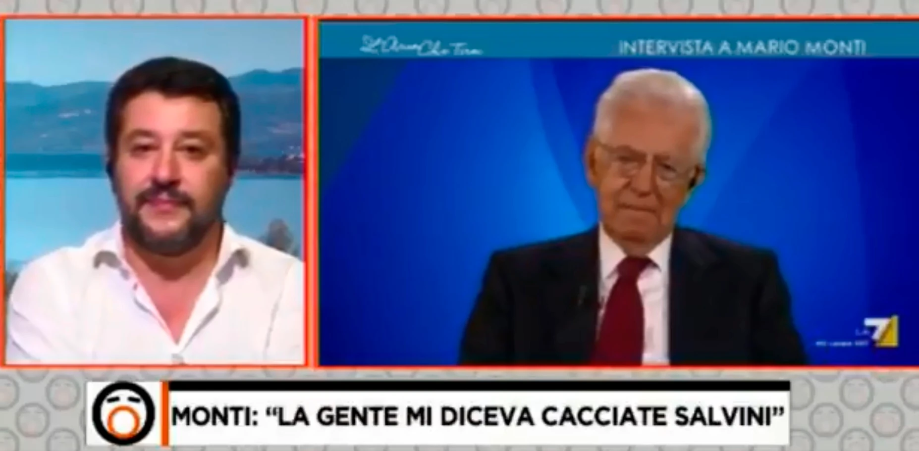 Fuori dal Coro, Mario Giordano scatena Salvini contro Mario Monti: attacco al Loden