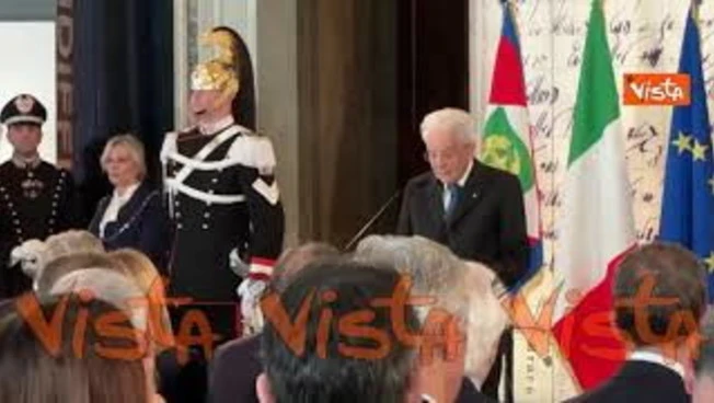 Giorno Memoria, applauso per Mattarella al termine del suo discorso al Quirinale