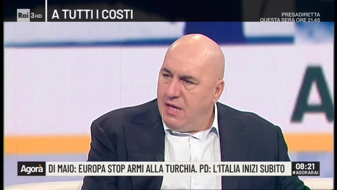 Guido Crosetto ad Agorà: "L'export di armi alla Turchia è nulla. Cosa deve fare l'Italia"