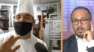 Dritto e rovescio, il ristoratore in crisi: "Niente ristori, sul conto corrente ho 3 euro e le mail degli usurai. Ditelo a Conte"
