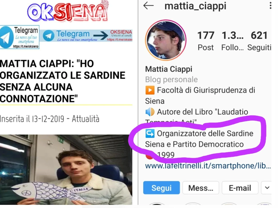Diego Fusaro becca la Sardina del Pd: "L'organizzatore del movimento di Santori? Ecco chi è davvero"