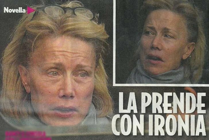 Nancy Brilli, la foto senza un filo di trucco a 53 anni