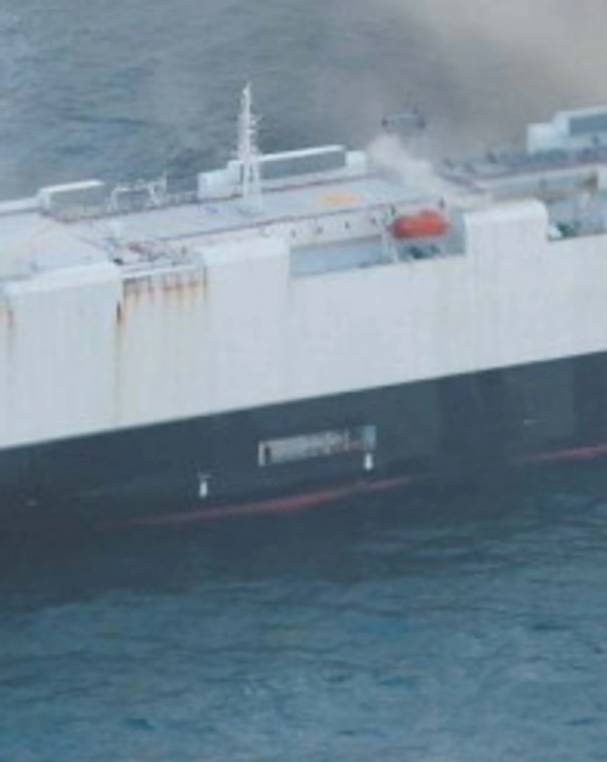 Oceano Pacifico, eco-disastro: auto elettriche in fiamme