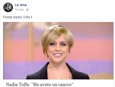 Nadia Toffa, la pazzesca rivelazione al ritorno a Le Iene: "Ho avuto il cancro"