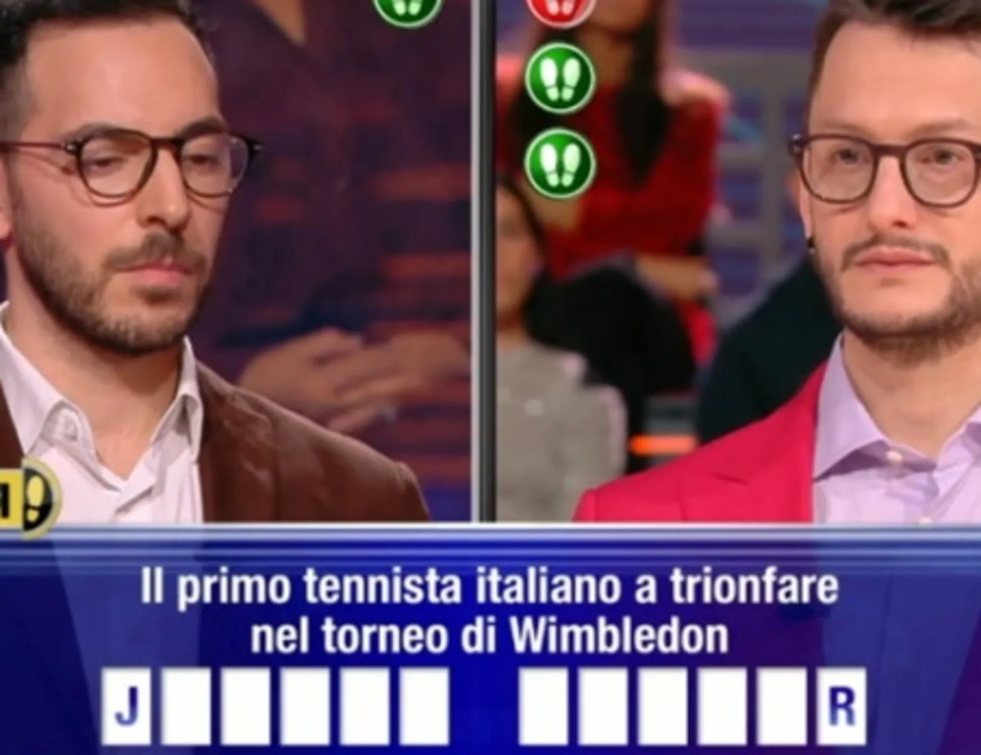 Sinner, clamorosa gaffe a Caduta Libera