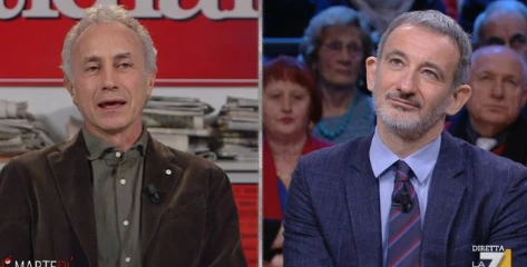 Senaldi spiazza Travaglio a DiMartedì: "L'Emilia non è un voto nazionale? Allora le Sardine hanno capito male"