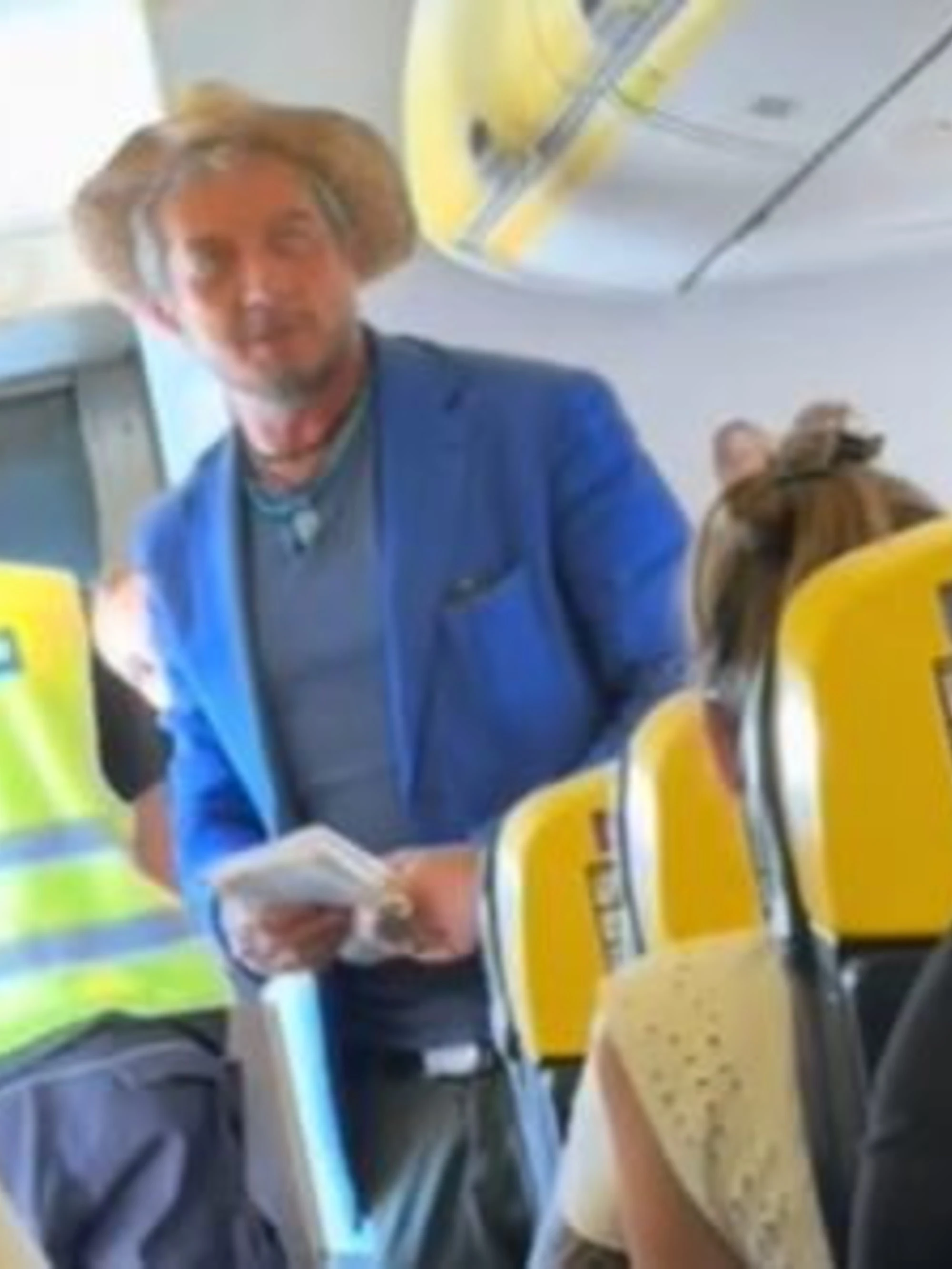 Paolo Ruffini, il volo parte in ritardo per aspettarlo: le sue parole da applausi