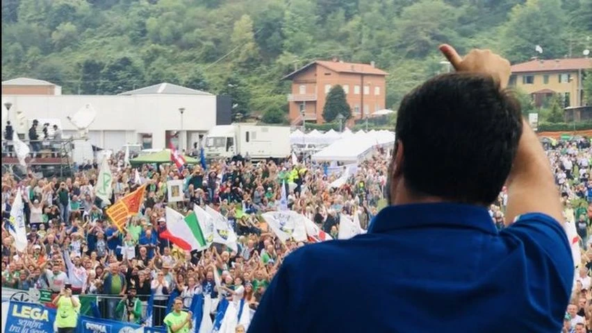 SALVINI "GOVERNO FIGLIO DI GRANDE IMBROGLIO"