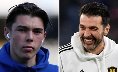 Gigi Buffon gela il figlio Louis: "Hai lo 0,5% di diventare un calciatore"