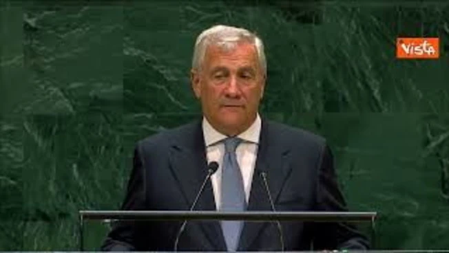 Tajani all'Onu: Contro la politica della forza, scegliamo la forza della politica