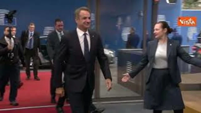 Consiglio Ue, i leader arrivano a Bruxelles. Tra gli altri, Metsola, Costa e von der Leyen