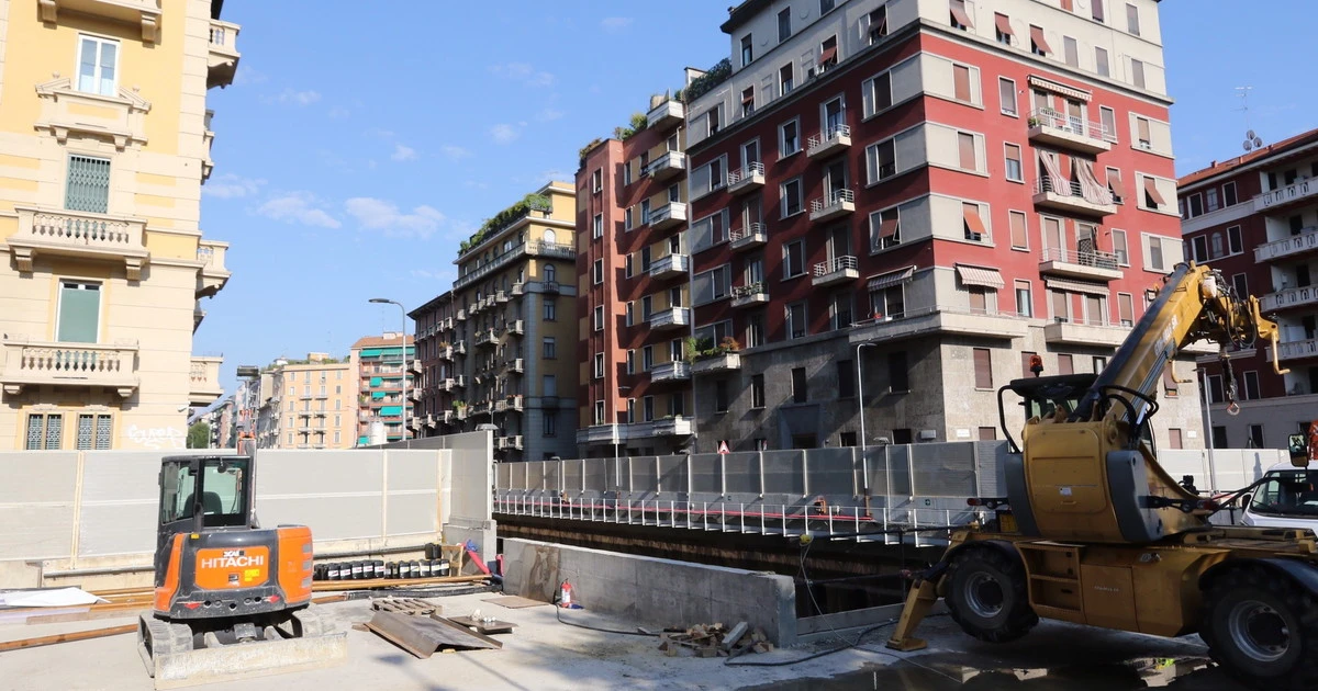 Il cantiere della metropolitana M4 danneggia le case: risarciti i cittadini di via Foppa
