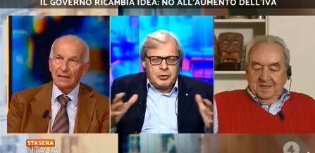 Vittorio Sgarbi a Stasera Italia: "È un governo di peracottari che doveva tagliare se stessi"