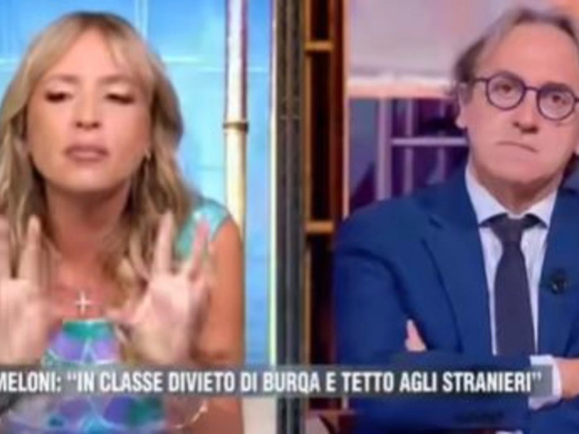 Sardone asfalta Bonelli con una frase: "Guardi, le faccio notare una cosa"