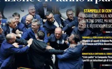 Fatto Quotidiano, questa foto e "la destra mena i giudici": la prima pagina ribalta la realtà