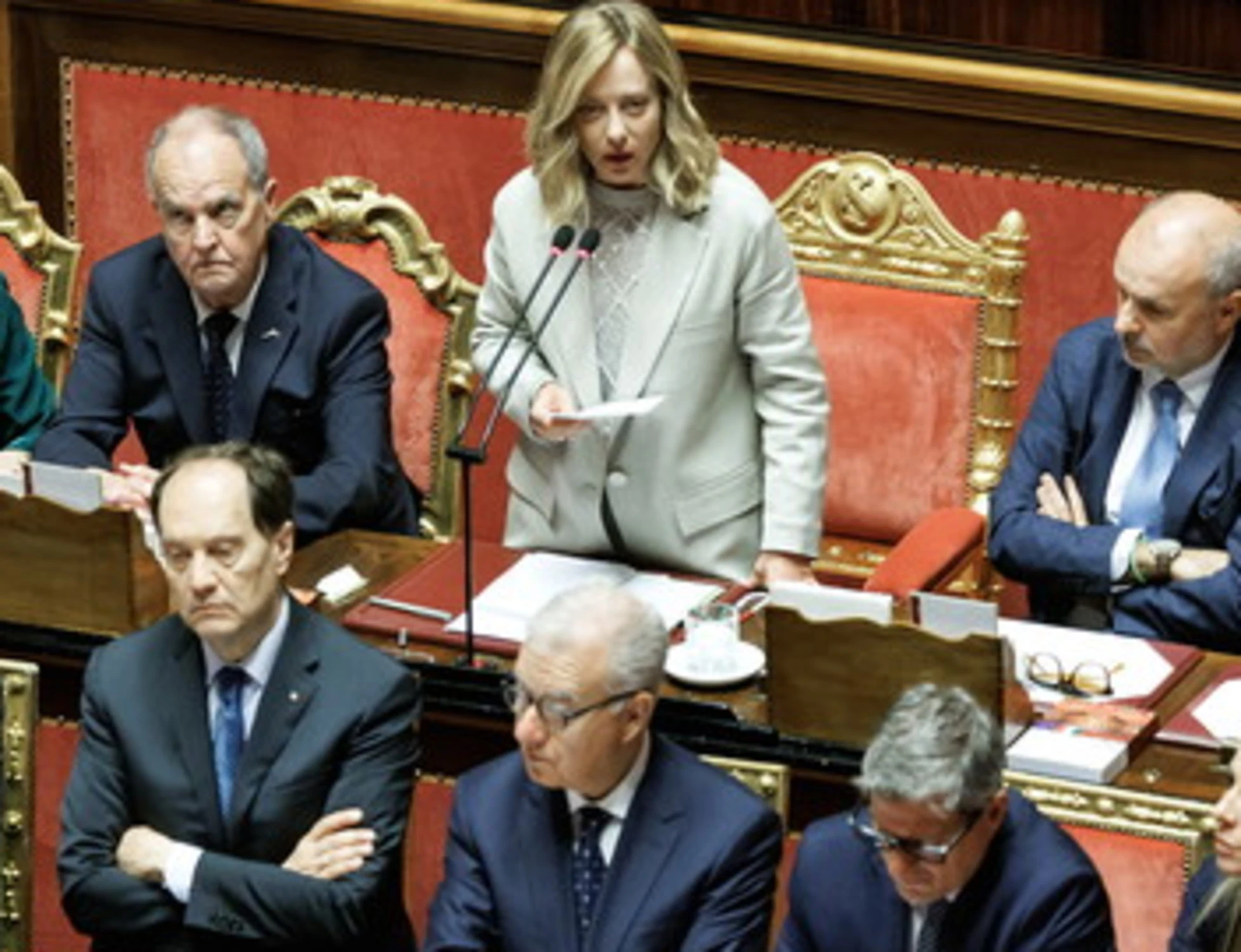 Giorgia Meloni, "lo dico da patriota": sinistra azzerata