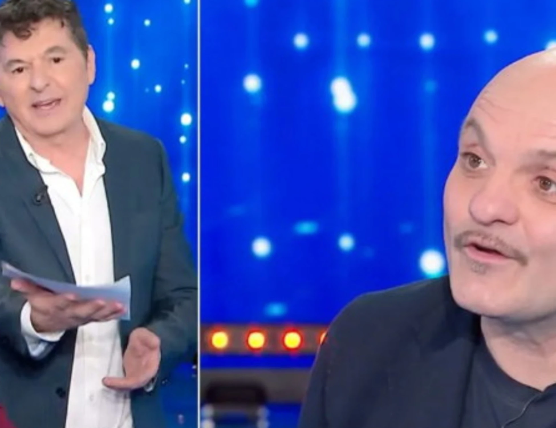 Domenica In, Teo Mammucari interrompe la Venier: "Mandalo via"