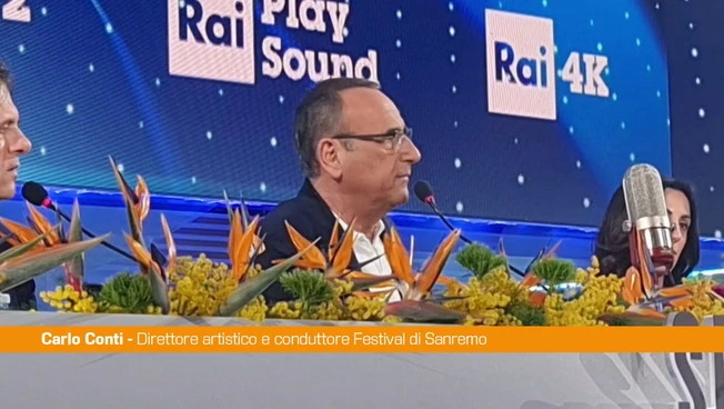 Sanremo, Conti "Nessun divieto sui parenti, solo una scelta sugli ospiti"