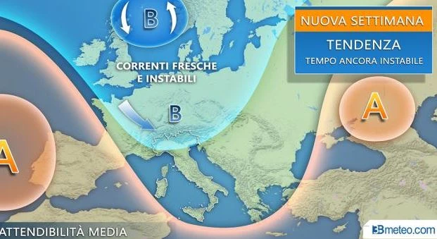 Meteo, l'attacco polare: torna l'incubo di pioggia e freddo, ecco fino a quando