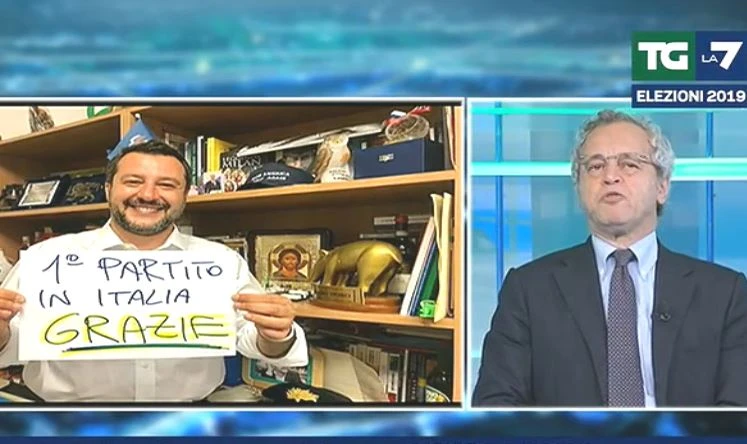 Matteo Salvini vede il sondaggio di Enrico Mentana e lancia un messaggio alle Sardine: "Vorrei che loro..."