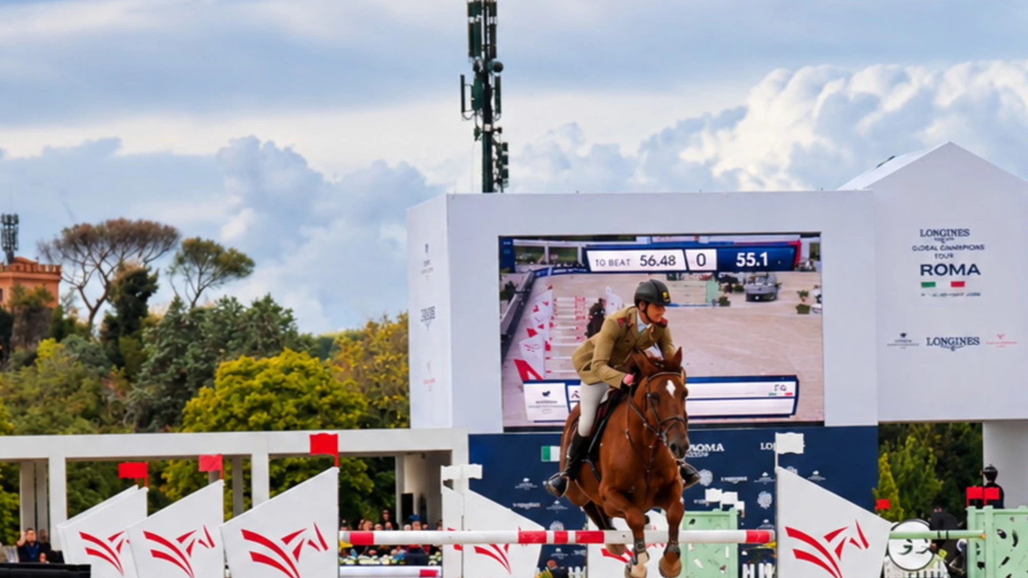 Longines Global Champions Tour, Roma applaude gli azzurri: Casadei brilla nel cinque stelle, Luca Coata firma la doppietta