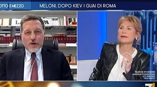 Giannini sconvolge Gruber: "Ultimo e Rosa Chemical, che roba è il Pd"
