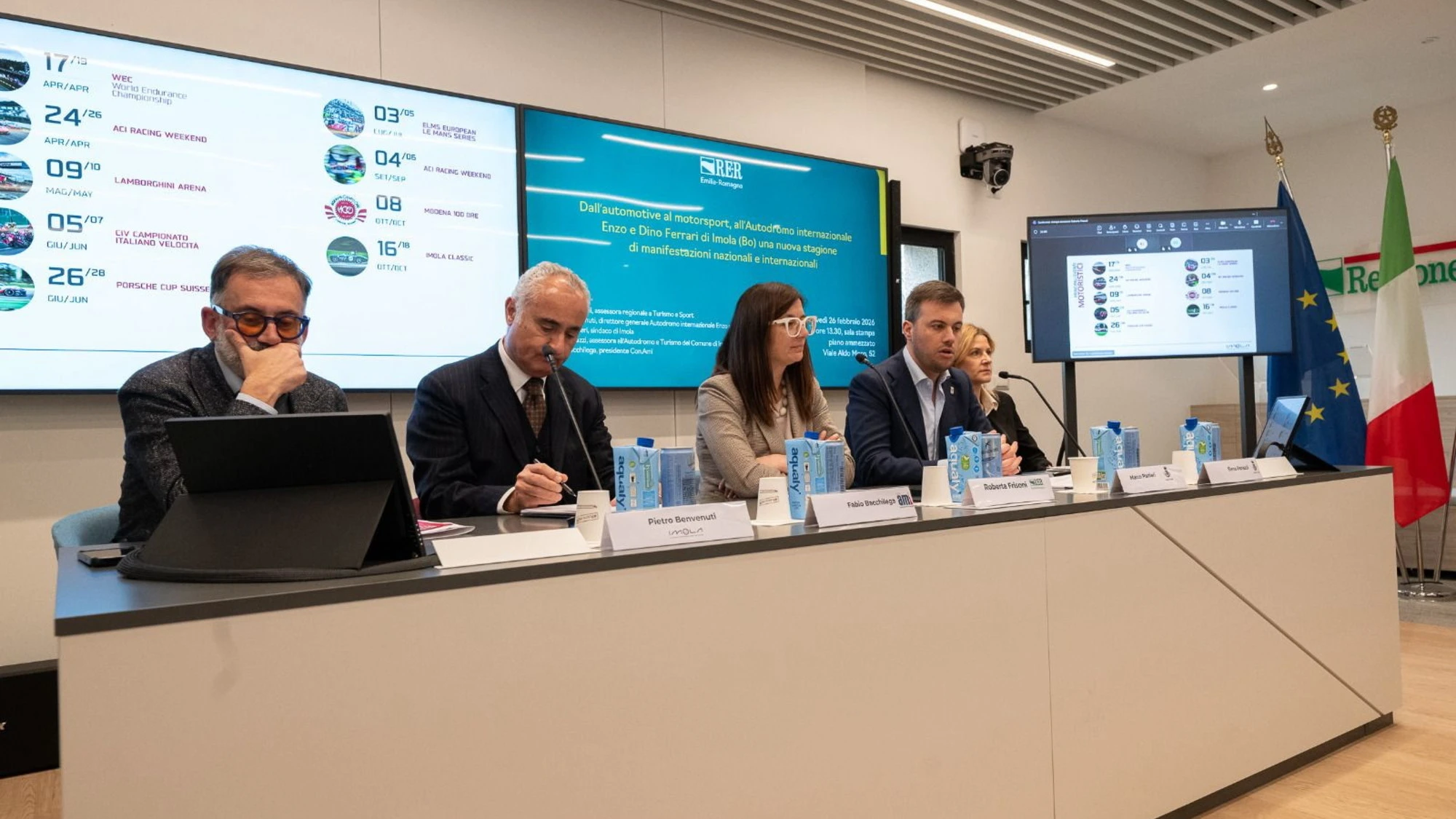 L’AUTODROMO INTERNAZIONALE ENZO E DINO FERRARI (IMOLA): PRESENTATO IL CALENDARIO EVENTI 2026 